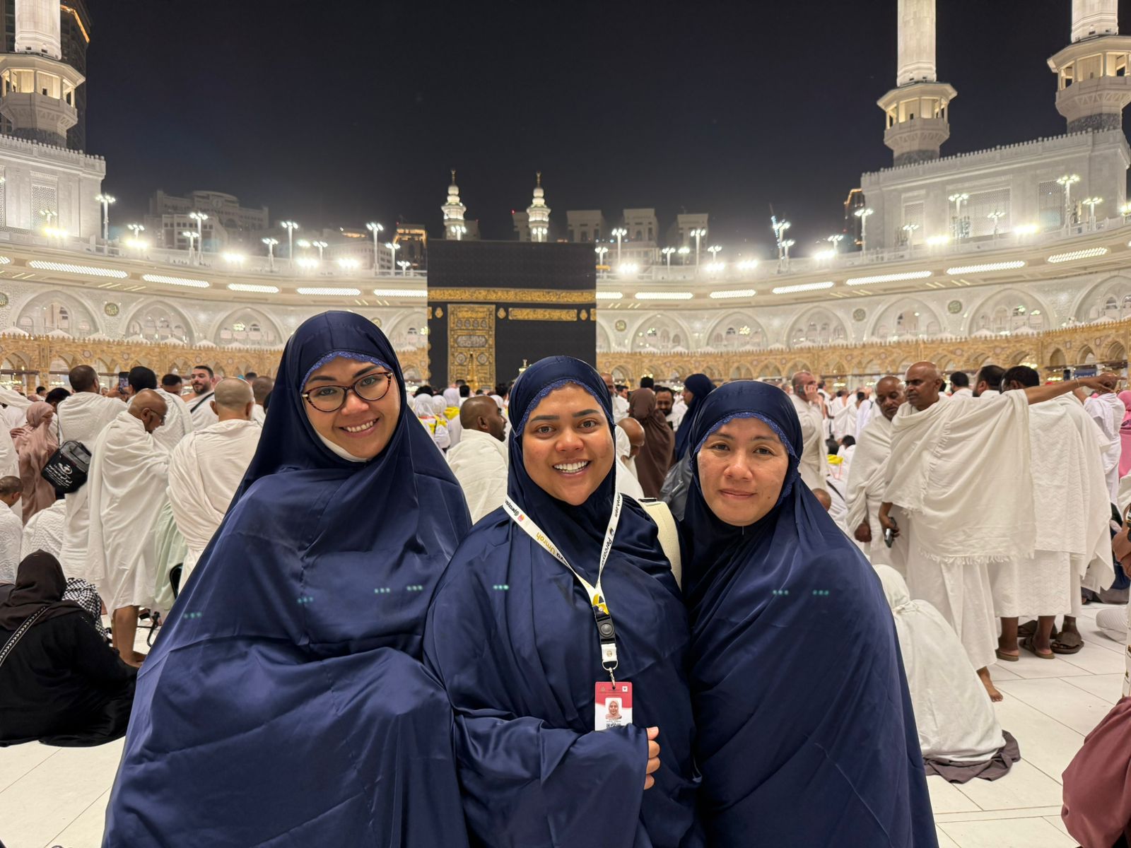 Jamaah Umroh RMA Tour di Masjidil Haram